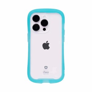 Hamee 41-954140 iPhone 14 Pro用 ガラスケース iFace REFLECTION（クリアブルー）[41954140] 返品種別A