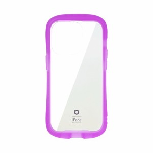 Hamee 41-959428 iPhone 15 Pro用 強化ガラスケース iFace Reflection Neo（クリアパープル）[41959428] 返品種別A