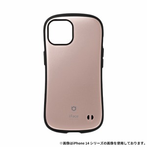 Hamee 41-959800 iPhone15（6.1inch/2眼）用 ハイブリッドケース iFace Metallic（ローズゴールド）[41959800] 返品種別A