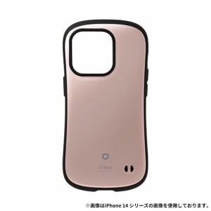 Hamee 41-959862 iPhone15 Pro（6.1inch/3眼）用 ハイブリッドケース iFace Metallic（ローズゴールド）[41959862] 返品種別A