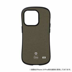 Hamee 41-961728 iPhone15 Plus用 ハイブリッドケース iFace Sense（カーキ）[41961728] 返品種別A