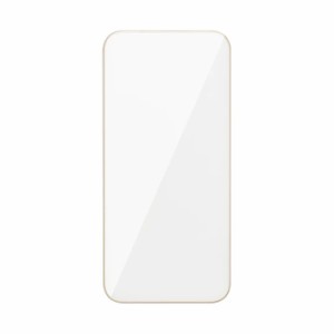 Hamee 41-962374 iPhone15 Pro（6.1inch/3眼）用 強化ガラスフィルム iFace（ベージュ）[41962374] 返品種別A