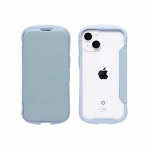 Hamee 41-967669 iPhone14/13用 ダイアリーケース IFACE REFLECTION ダイアリー（ペールブルー）[41967669] 返品種別A