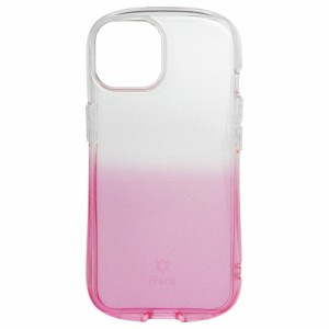 Hamee 41-969489 iPhone15用 TPUケース IFACE LOOKINCLEAR LOLLY（クリア/ピーチ）[41969489] 返品種別A