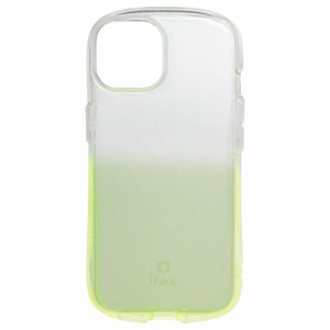 Hamee 41-969526 iPhone15用 TPUケース IFACE LOOKINCLEAR LOLLY（クリア/ライム）[41969526] 返品種別A