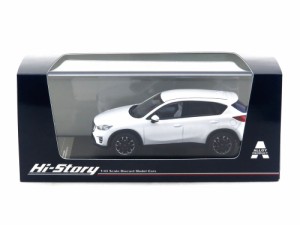 ハイストーリー 1/43 MAZDA CX-5 (2015) クリスタルホワイトパールマイカ【HS136WH】ミニカー  返品種別B