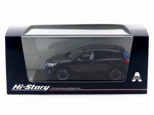 ハイストーリー 1/43 MAZDA CX-5 (2015) ジェットブラックマイカ【HS136BK】ミニカー  返品種別B