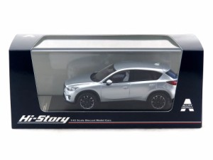 ハイストーリー 1/43 MAZDA CX-5 (2015) ソニックシルバーメタリック【HS136SL】ミニカー  返品種別B