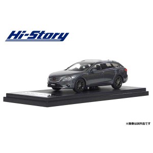 ハイストーリー 1/43 MAZDA ATENZA WAGON (2016) マシーングレープレミアムメタリック【HS138GY】ミニカー  返品種別B