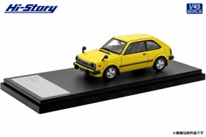 ハイストーリー 1/43 Honda CIVIC CX (1979) イエロー【HS348YE】ミニカー  返品種別B