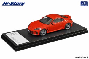 ハイストーリー 1/43 SUBARU BRZ S (2021) イグニッションレッド【HS376RE】ミニカー  返品種別B