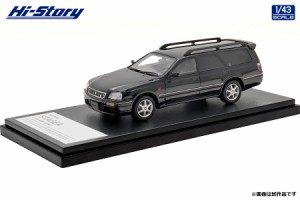 ハイストーリー 1/43 NISSAN STAGEA 25t RS FOUR S (1998) ブラックパール【HS381BK】ミニカー  返品種別B