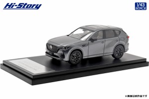 ハイストーリー 1/43 MAZDA CX-60 XD-HYBRID Premium Sports (2022) マシーングレープレミアムメタリック【HS415MG】ミニカー  返品種別B