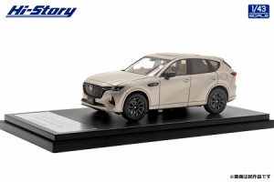 ハイストーリー 1/43 MAZDA CX-60 XD-HYBRID Premium Sports (2022) プラチナクォーツメタリック【HS415PT】ミニカー  返品種別B