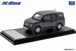 ハイストーリー 1/43 Honda ELEMENT (2003) ナイトホークブラック・パール【HS434BK】ミニカー  返品種別B