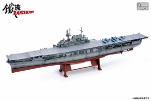 パンツァーカンプ 1/1000 Yorktown CV-5【10037LA】塗装済完成品  返品種別B