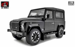 LCD MODELS 1/18 Land Rover Defender 90 works V8 70th Edition (2018)マットブラック【LCD18007-MB】ミニカー  返品種別B