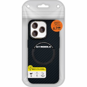 エアージェイ AC-P23PX-CBM iPhone15 Pro Max（6.7inch/3眼）用 MagSafe対応ケース（カーボン）air-J[ACP23PXCBM] 返品種別A