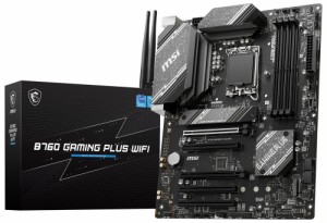 MSI B760 GAMING PLUS WIFI MSI B760 GAMING PLUS WIFI / ATX対応マザーボード[B760GAMINGPLUSWIFI] 返品種別B