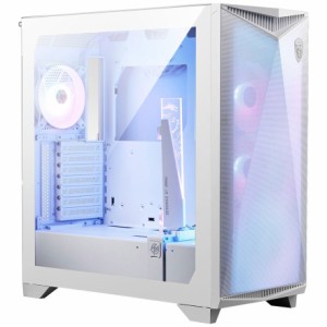 MSI GUNGNIR 300R AIRFLOW WHITE ミドルタワー型PCケース(ホワイト)[300RAIRFLOWWHITE] 返品種別B