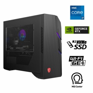 MSI MAG Codex 6 13NUE-001JP ゲーミングデスクトップパソコン MAG Codex 6 （インテル Core i7-13700F/ 16GB/ 1TB SSD/ GeForce RTX 407