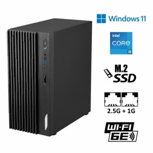 MSI デスクトップパソコン PRO DP180 14-265JP (Core i5-14400/ 16GB/ 512GB SSD/ Intel UHD Graphics 730) PRO-DP180-14-265JP返品種別B