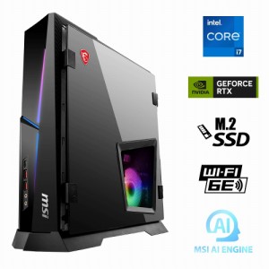 MSI TRIDENTAS14NUE7680JP ゲーミング デスクトップパソコン(Core i7-14700F/ 16GB/ 1TB SSD/ NVIDIA GeForce RTX 4070 SUPER 12GB)[TRID