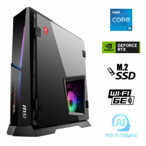 MSI ゲーミング デスクトップパソコン(Core i5-14400F/ 16GB/ 1TB SSD/ NVIDIA GeForce RTX 4060 8GB) Trident AS 14NUC5-682JP返品種別B