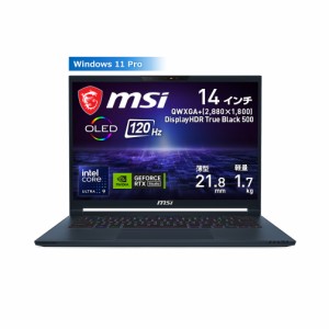 MSI Stealth-14-AI-Studio-A1VGG-5003JP 14型 ゲーミングノートパソコン Stealth 14 AI Studio A1V（Core Ultra 9 /メモリ 32GB/ 1TB SSD