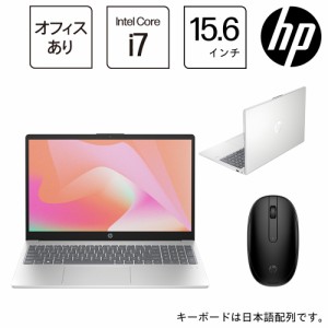 HP（エイチピー） 807A9PA-AAAB HP 15-fd0000 G1モデル 15.6型 ノートパソコン(i7/16GB/512GB/240マウス/H＆B 2021/ナチュラルシルバー)[