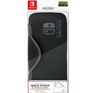 【Switch】QUICK POUCH for Nintendo Switch ブラック 返品種別B