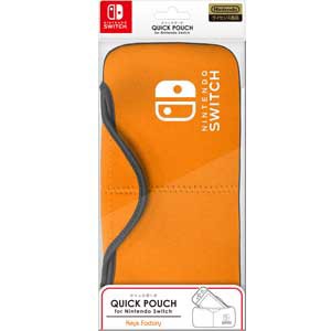 【Switch】QUICK POUCH for Nintendo Switch オレンジ 返品種別B