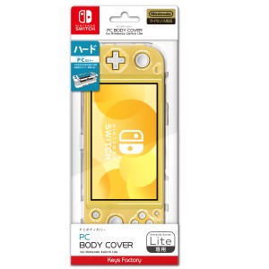 【Switch Lite】PC BODY COVER for Nintendo Switch Lite クリア 返品種別B