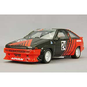 ENIF 1/43 トヨタ スプリンター トレノ N2仕様 1986 カスタム ADVAN #24【ENIF0040】ミニカー  返品種別B