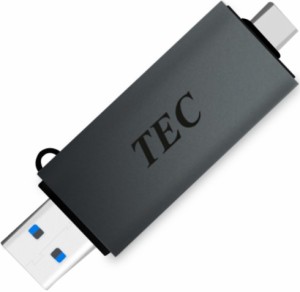 テック TUSB32CR-01 USB-C/USB3.2 接続対応 2-in-1カードリーダー[TUSB32CR01] 返品種別A