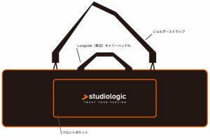 スタジオロジック Studiologic88鍵キーボード純正ソフトケース（ショルダーストラップ付きタイプ） SOFTCASE-SL88返品種別A