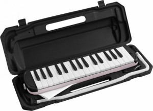 KC 鍵盤ハーモニカメロディピアノ（クロフジ）【お名前/ドレミファソラシール付き】 P3001-32K/KURO-FUJI返品種別B
