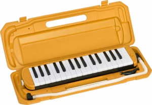 KC 鍵盤ハーモニカ メロディピアノ（マスタード）【お名前/ドレミファソラシール付き】 P3001-32K-MUSTARD返品種別B