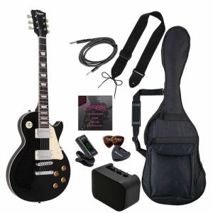 フォトジェニック エレキギター（ブラック）ライトセット  レスポールタイプ PHOTOGENIC LP-260/BK ライトセツト返品種別A