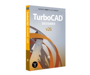 キヤノンITソリューションズ TURBOCADV26DESIGN-WD TurboCAD v26 DESIGNER 日本語版※パッケージ版[TURBOCADV26DESIGNWD] 返品種別B