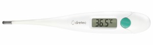 ドリテック TO-205WT やわらかタッチ体温計【わき専用】dretec[TO205WT] 返品種別A