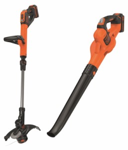 ブラック＆デッカー 18V ナイロントリマー＋ブロワースターターキット BLACK+DECKER ナイロントリマー/ブロワーコンボ GLGW18C返品種別B