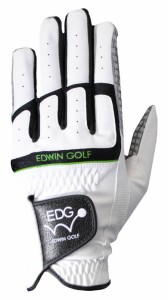 EDWIN GOLF EDGL-3660-WH-M メンズ 非公認ゴルフグローブ 左手用(ホワイト・サイズ：M/23〜24cm)[EDGL3660WHM] 返品種別A