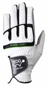 EDWIN GOLF EDGL-3660-WH-L メンズ 非公認ゴルフグローブ 左手用(ホワイト・サイズ：L/25〜26cm)[EDGL3660WHL] 返品種別A