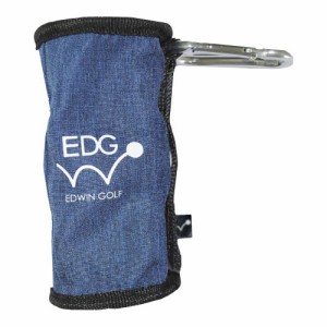 EDWIN GOLF EDSC-3486-NV ボールホルダー(ネイビー・3個入れ)[EDSC3486NV] 返品種別A