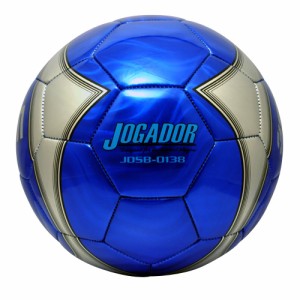 JOGADOR JDSB-0138 5ゴウ アオ サッカーボール 5号球（合成皮革）JOGADOR  (ブルー）[JDSB01385ゴウアオ] 返品種別A