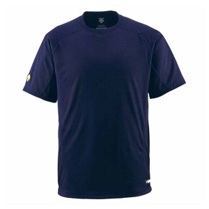 デサント DS-DB200-DNVY-L ベースボールシャツ（DNVY・サイズ：L）DESCENTE　ベースボールシャツ（Tネック）[DSDB200DNVYL] 返品種別A