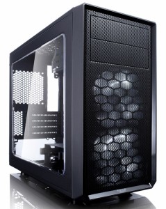 Fractal Design（フラクタルデザイン） FD-CA-FOCUS-ミニ-BK-W ミニタワー型PCケース Fractal Design Focus G Mini Black Window[FDCAFOC