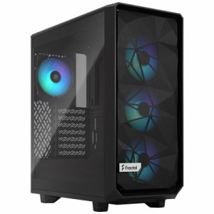 Fractal Design（フラクタルデザイン） FD-C-MEL2C-05 ミドルタワー型PCケース Meshify 2 Compact Lite RGB TG[FDCMEL2C05] 返品種別B