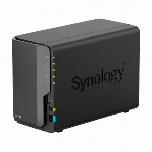 Synology（シノロジー） DiskStation DS224+ 初心者ガイド付+HAT3300-4TB 2個（ブラック）  DS224PLUS+HAT3300返品種別B